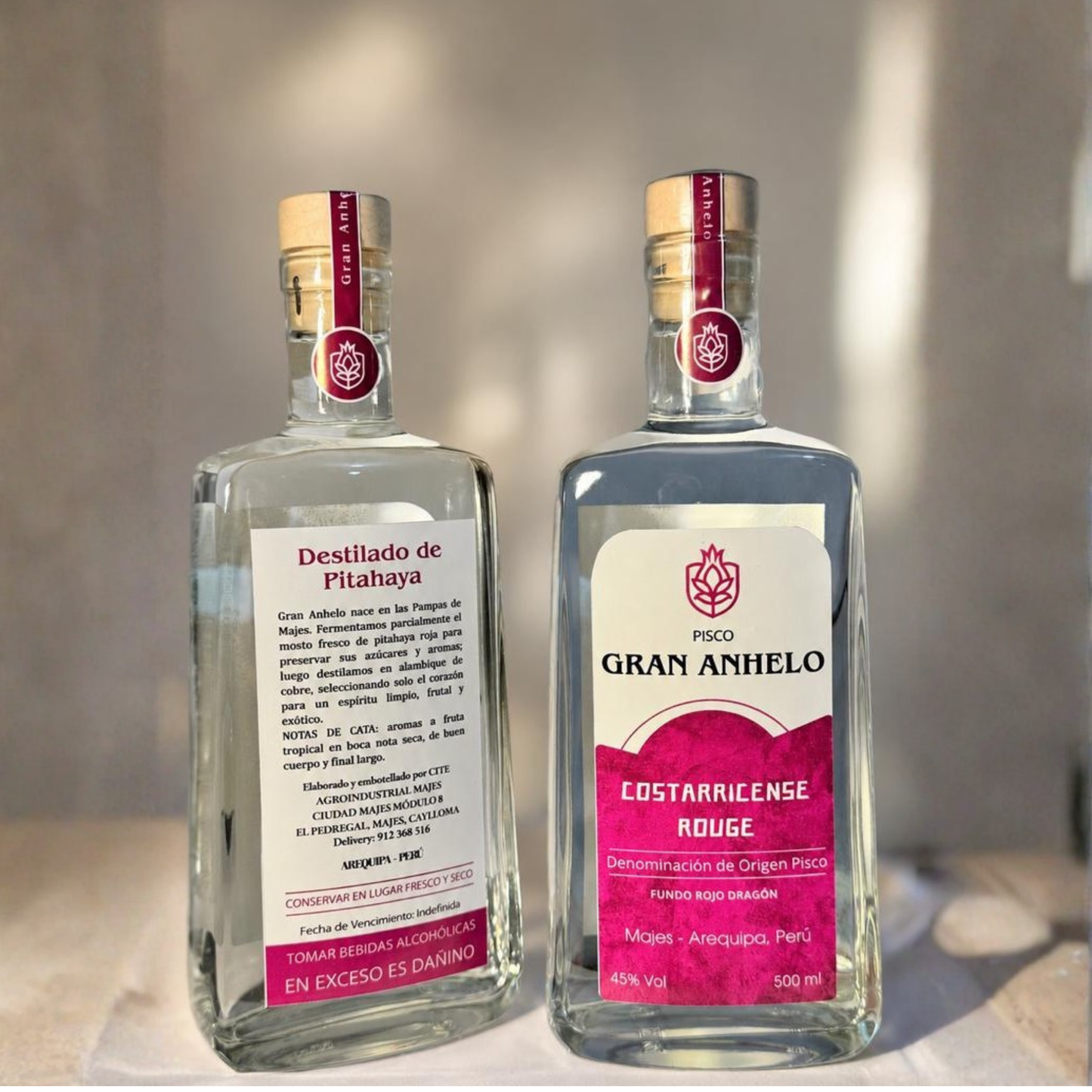 Pisco Gran Anhelo Costarricense Rouge